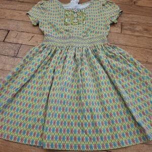 Matilda Jane Multicolor Diamond Pattern Dress